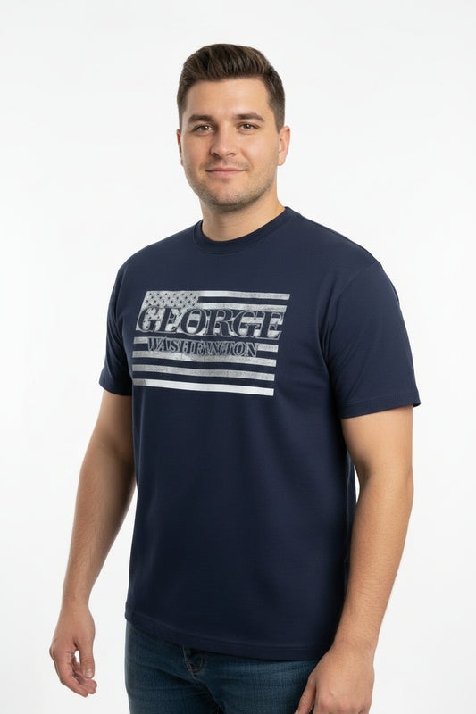 Navy color, George, Washington 2 xl shirt