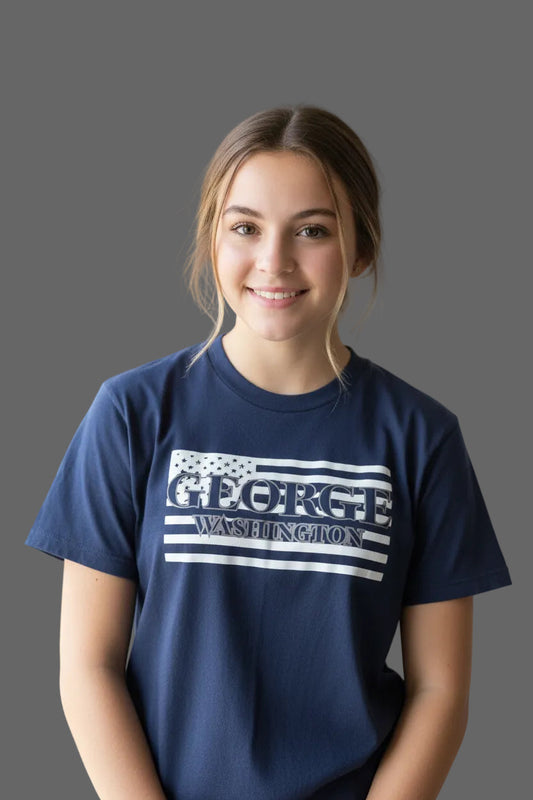 George ,Washington word custom t-shirt